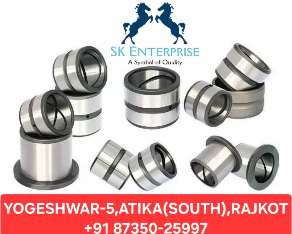 Custom Flanged and Grooved Bushes Manufactured by SK Enterprise